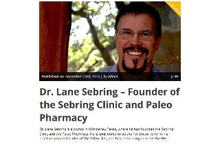 Dr. Lane Sebring Interview on Five Hundo