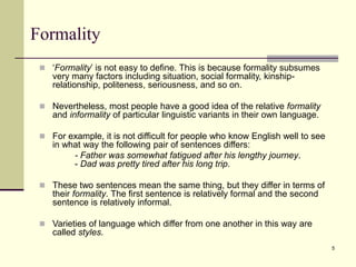 Compulsory Formality LANE422ch5.ppt