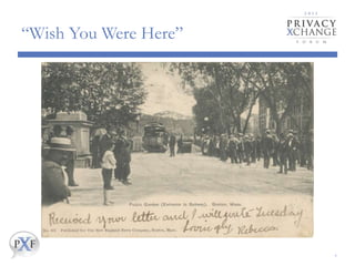 “Wish You Were Here”
8