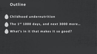 How can animal source foods contribute to nutrition?