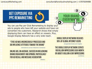 LaneLocalMarketing.com consultant@lanelocalmarketing.com | +17075694988
 