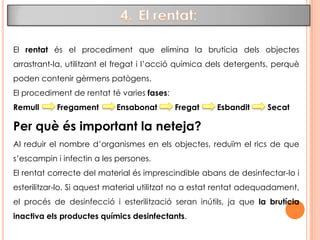 El material d’un sol ús s’aplica als centres sanitaris, des de fa 20 anys, ja que arriba estèril des del proveïdor i per que és més barat tirar-lo que rentar-lo i esterilitzar-lo de nou. Per tant s’ha disminuït el nombre d’infeccions durant l'execució dels procediments mèdics o d'infermeria. Hi ha articles que és reutilitzen per que són molt cars a l’hora de rebutjar-los, com els instruments quirúrgics. Però per a reutilitzar-los hauran d’estar perfectament nets, desinfectats i si cal esterilitzats. 