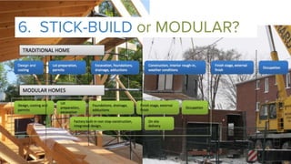 6. STICK-BUILD or MODULAR?
 