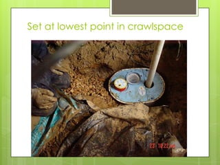 Moisture in Crawl Spaces is…
