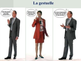 16
La gestuelle
 