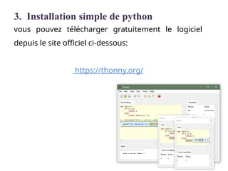 langage de progra python power point presentation | PPTX