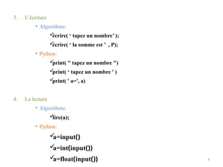 langage de progra python power point presentation | PPTX