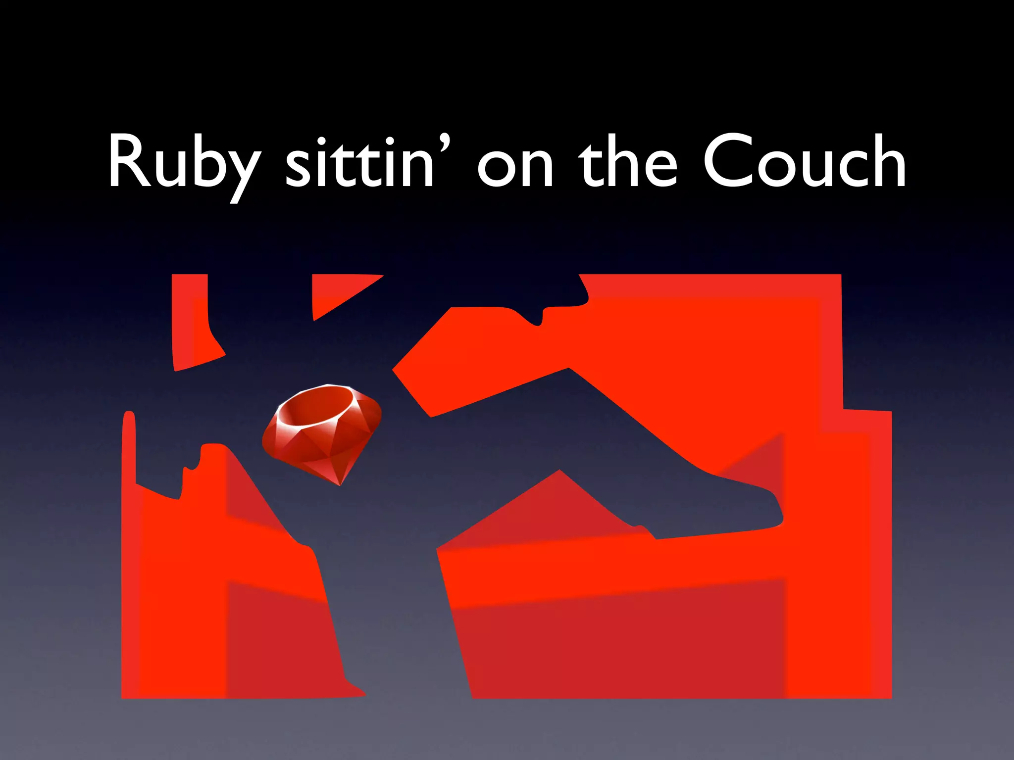 Ruby sittin' on the Couch