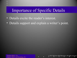 Chapter 3: The First and Second Steps in Writing (Langan) | PPT