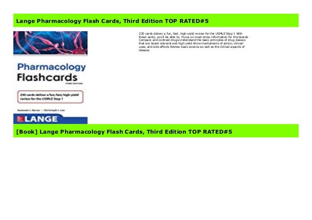 lange pharmacology flash cards pdf free download
