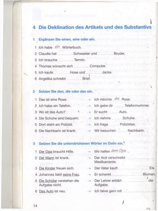 Langenscheidt grammatiktraining deutsch