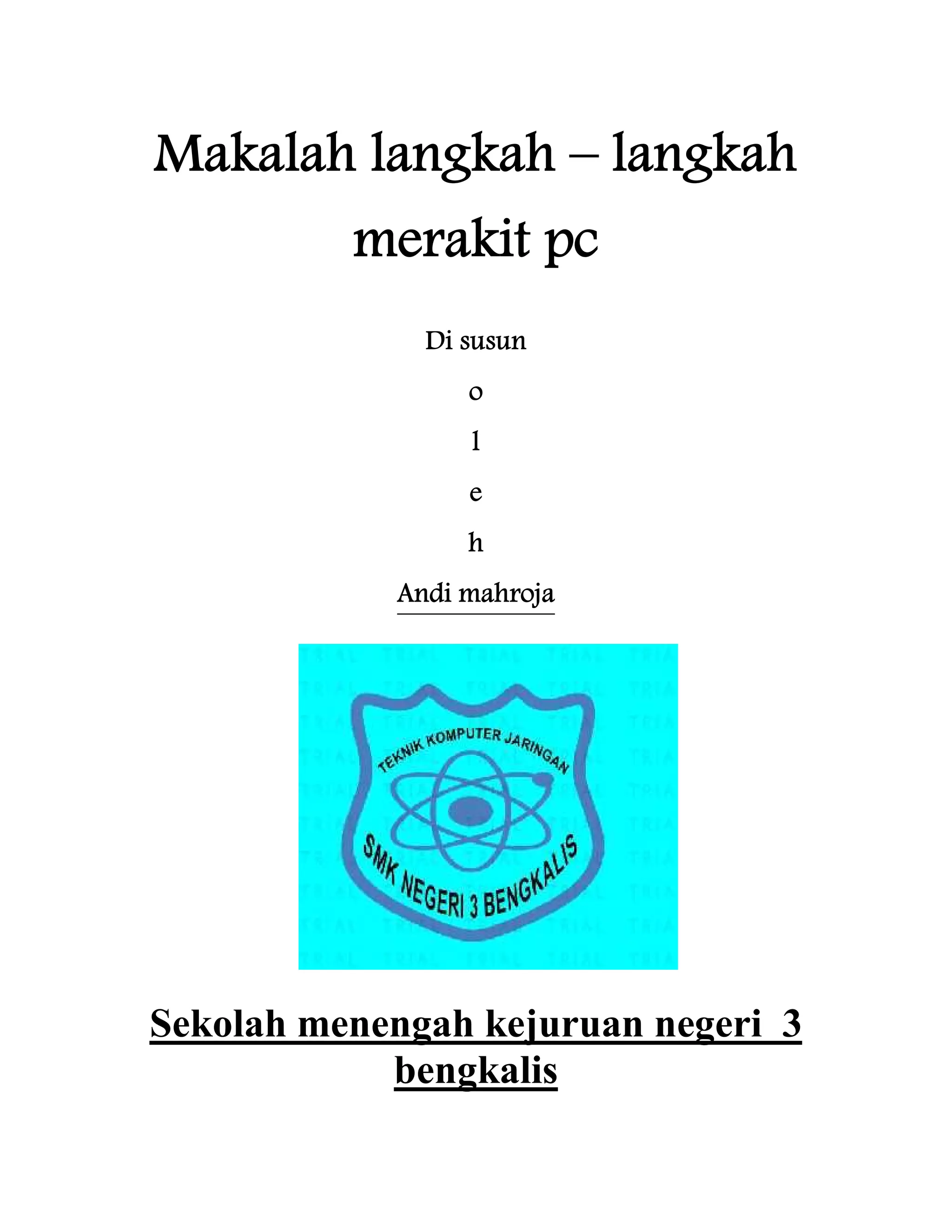 MERAKIT PC | PDF