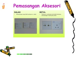 Pemasangan Aksesori
 