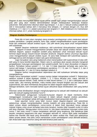 Langkah 3 identifying entry behaviors characteristic | PDF