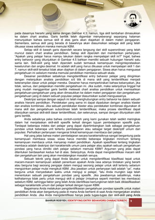 Langkah 3 identifying entry behaviors characteristic | PDF