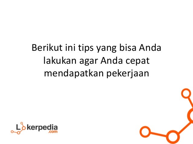 Langkah Efektif dalam Mencari Lowongan Kerja Hari Ini