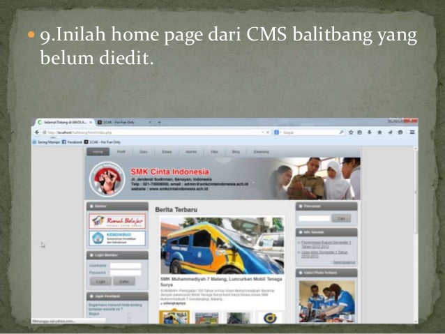 Langkah langkah memasang konten management sistem dengan mudah