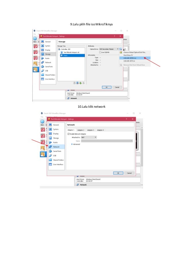 Langkah Langkah Membuat Hotspot Mikrotik Di Virtualbox