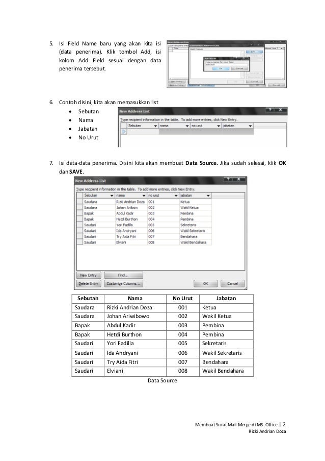 Langkah Langkah Membuat Mail Merge Surat Berantai | langkah langkah membuat surat mail merge di ms word 2007 Langkah Langkah Membuat Mail Merge Surat Berantai | langkah langkah membuat surat mail merge di ms word 2007