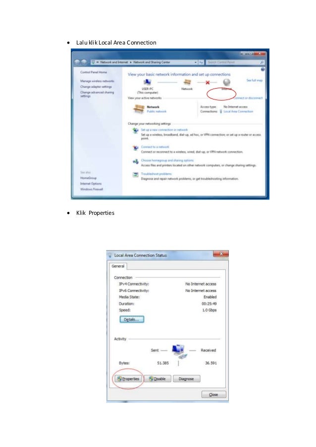 LANGKAH LANGKAH MENGKONEKSIKAN 2 KOMPUTER LANGKAH LANGKAH MENGKONEKSIKAN 2 KOMPUTER