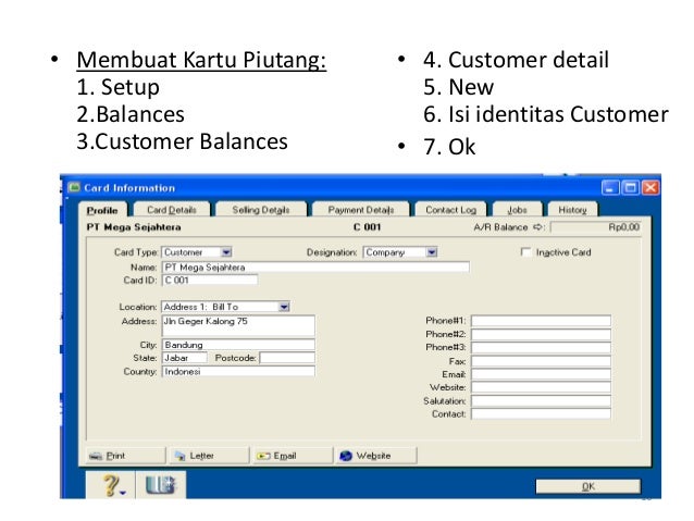 Langkah-langkah Menjalankan Aplikasi MYOB