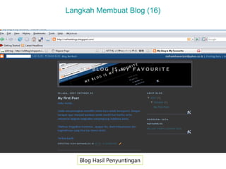 Langkah Membuat Blog (16)

Blog Hasil Penyuntingan

 