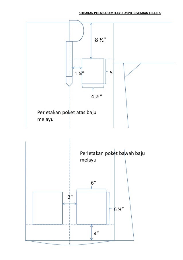 pola baju melayu slim fit