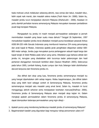 karangan langkah mengatasi pencemaran udara