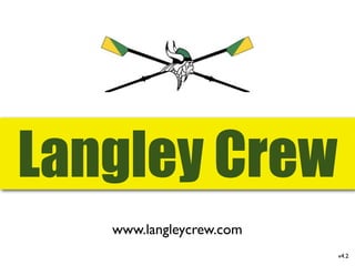 Langley Crew
v4.2
www.langleycrew.com
 