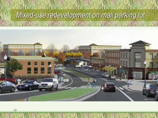 Mixed-use redevelopment on mall parking lot




19
 
