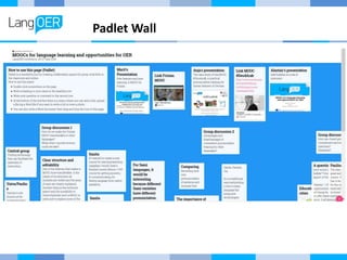 Padlet Wall
 