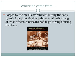 Реферат: Langston Hughes Essay Research Paper Triple P