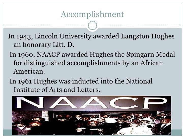 😂 Langston hughes major What was Langston hughes major