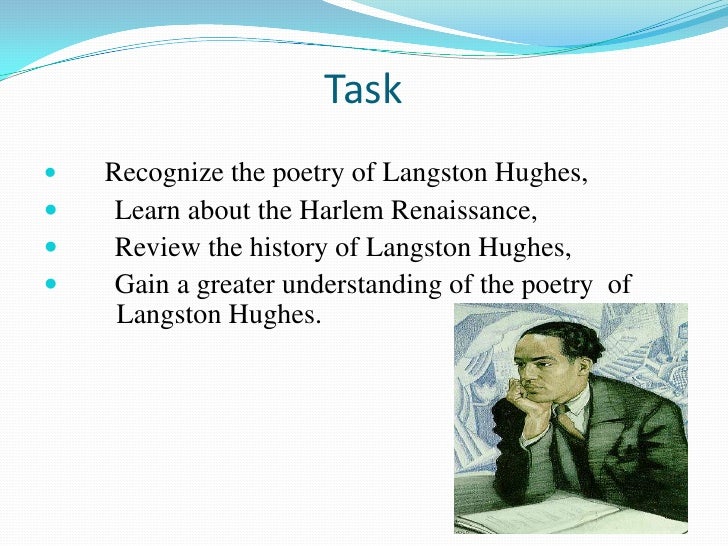 an essay on langston hughes voice of a time and people Social activist and an african american poet langston hughes rallied his people with let america be america again essay whilst hughes’ voice. an essay on langston hughes voice of a time and people Social activist and an african american poet langston hughes rallied his people with let america be america again essay whilst hughes’ voice.