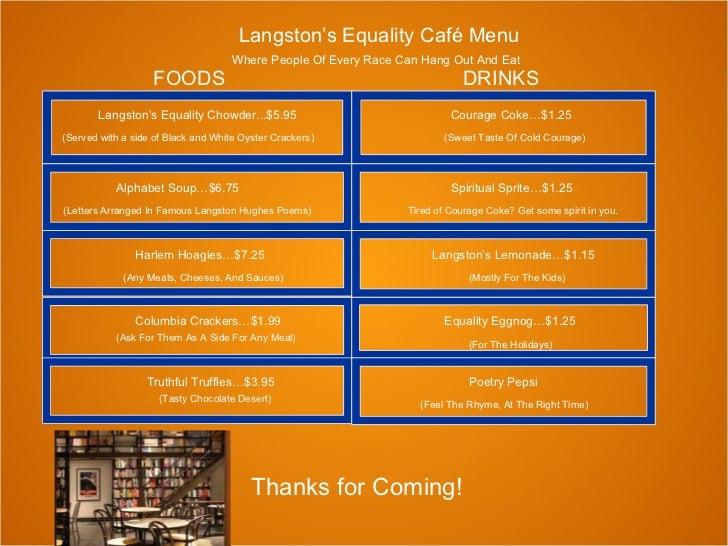 langston hughes courage project letter soup cafe