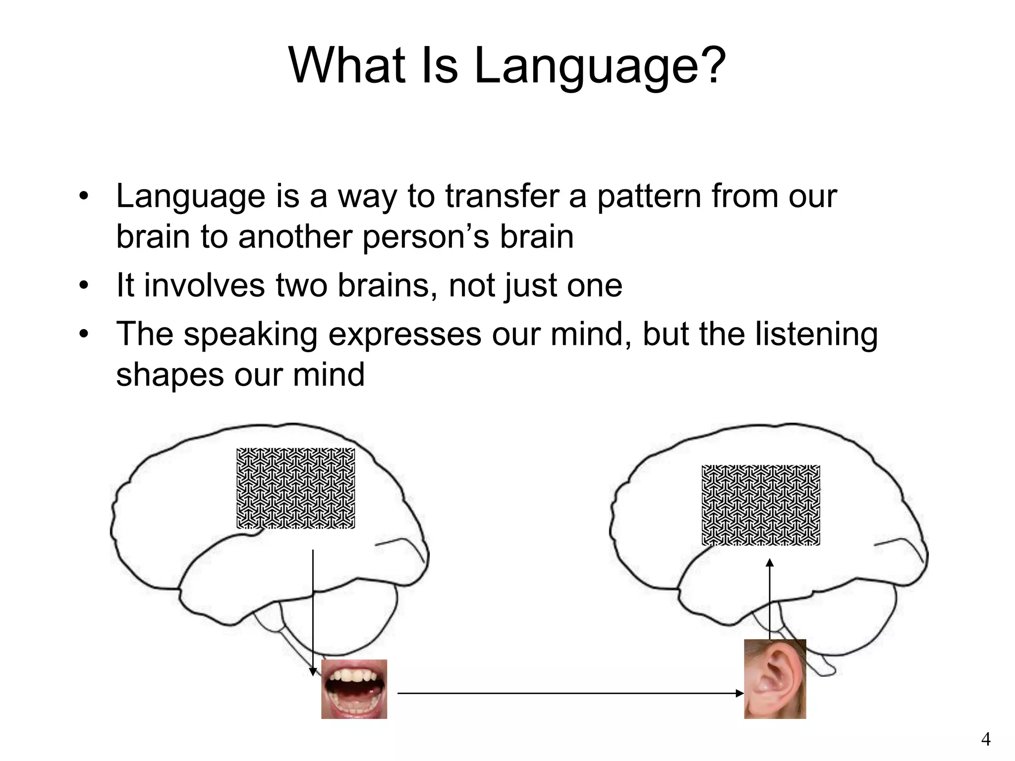 4
Introduction to Language
• Chinese scrolls, comic books, posters
Nausicaa (1982)
Chao Meng-fu (1254)
Hayao Miyazaki
 