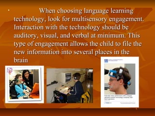 academic effects of technology in modern language learning | PPT