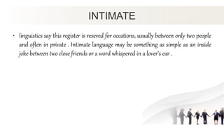 LANGUAGE.ppt dialect vs language reporting | PPTX