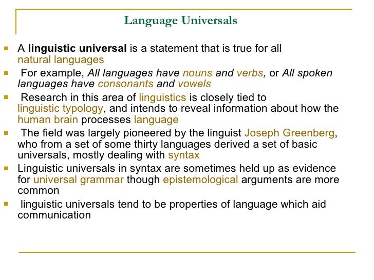 Language Acquisition 2