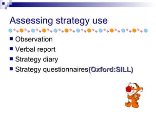 Language Learning Strategies | PPT
