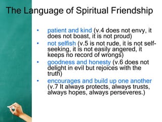 The Language of Friendship | PPT