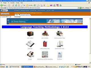Unit Resources The most important resource is WebCT! 
