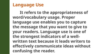 Using Propr Language Powerpointt-for-Use-of-Language-Use.pptx