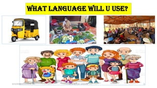 WHAT LANGUAGE WILL U USE?
3/23/2022 Dr. C. BEULAH JAYARANI 11
 