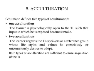 Language adquisition 2 | PPTX