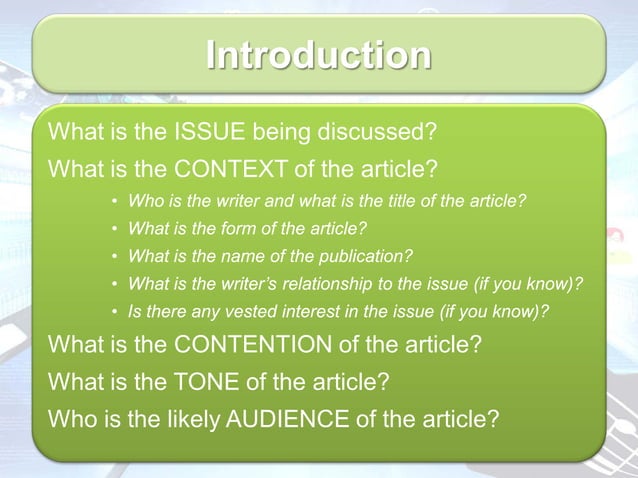Structure Of A Language Analysis Essay