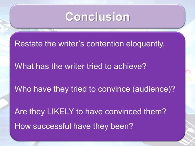 Structure Of A Language Analysis Essay