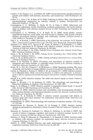 also found that children with SM and children with anxiety
              