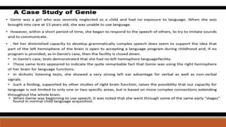 LANGUAGE AND BRAIN :Relationship Between Language and the Brain