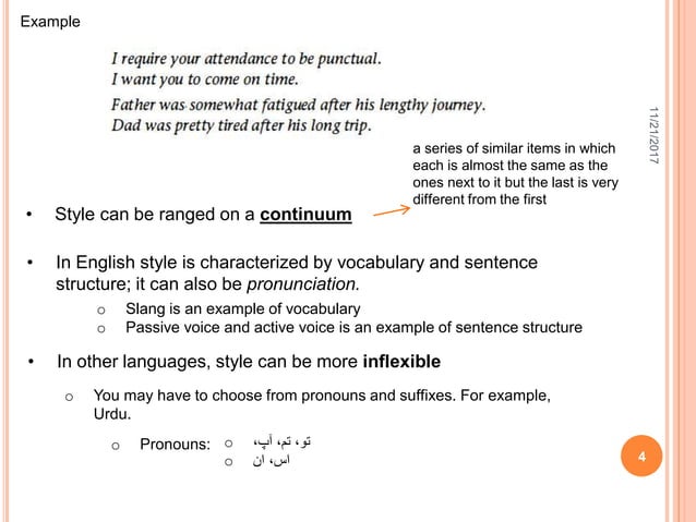 Language and context | PPTX